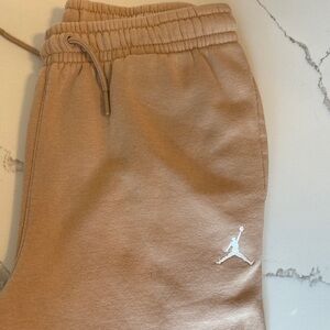 Kids Tan Jogger Pants